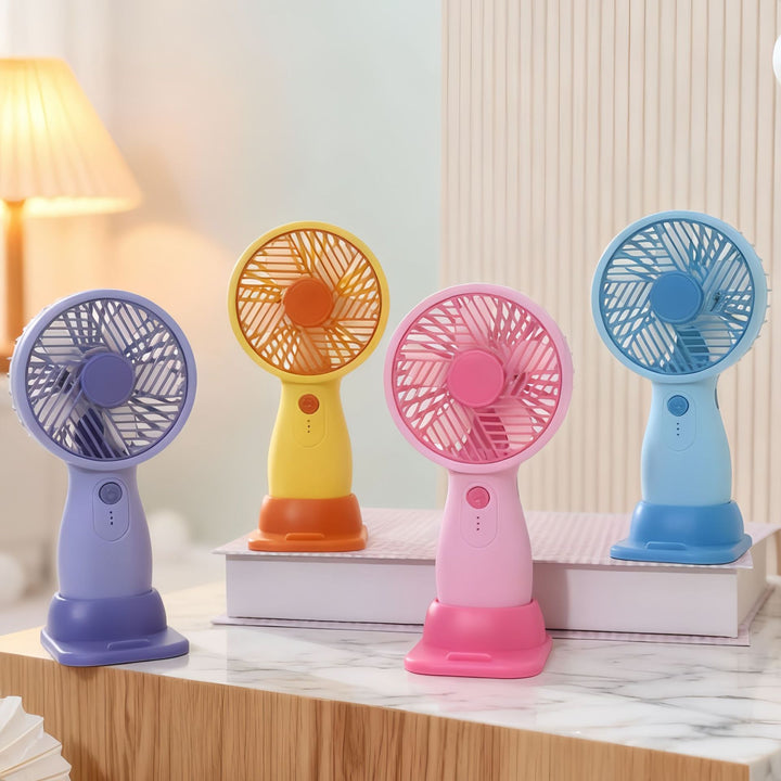 Women Portable Battery Fan with USB Connection Bowlift