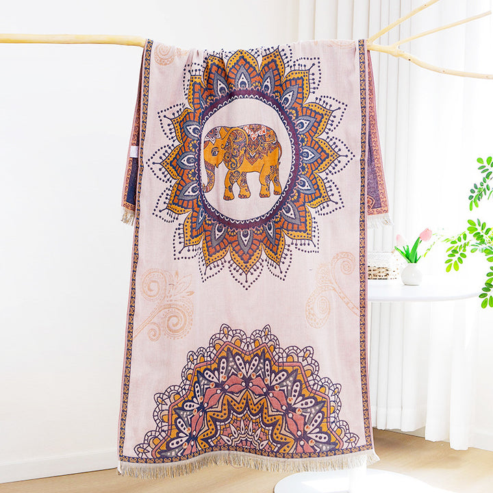 Ladies Plush Blanket Bowlift