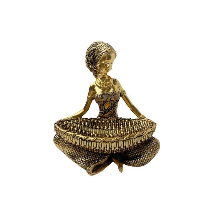 Decorative deer figure with glitter details Bowlift