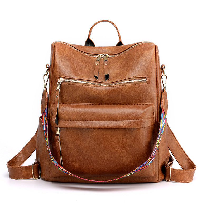 Chic Leather Backpack Bowlift
