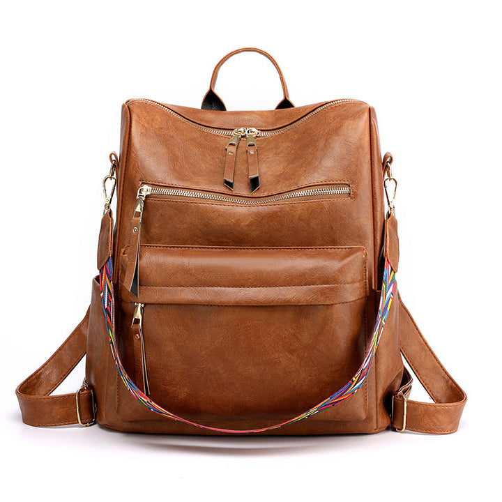 Chic Leather Backpack Bowlift