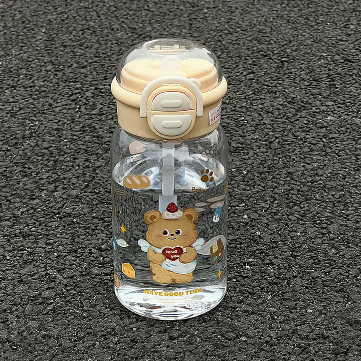 Ladies child-friendly drinking bottle with funny dog design Bowlift