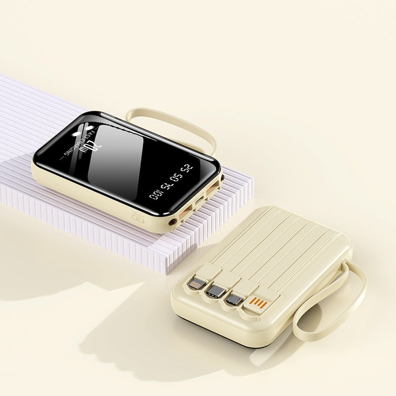 Power bank with innovative fast charging function and digital display Bowlift