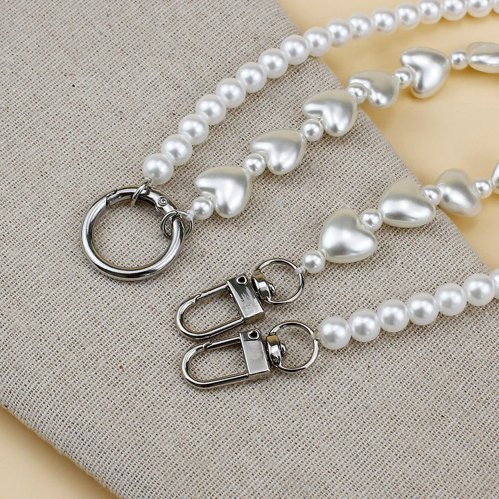 Elegant Pearl Beaded Necklace Bowlift