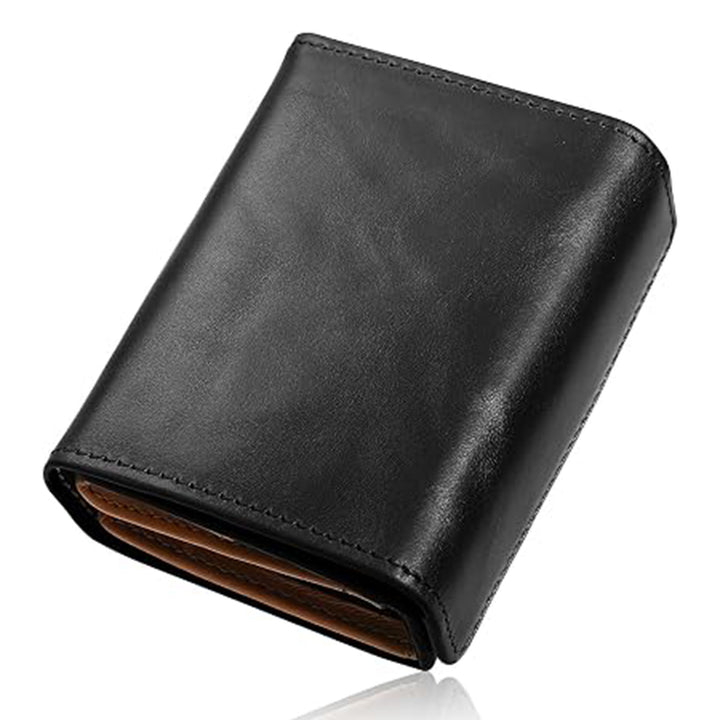 Stylish Leather Mini Wallet Bowlift