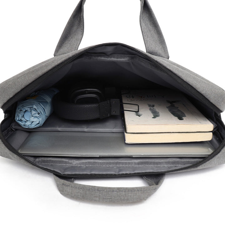 Elegant laptop bag with practical inner lining Bowlift