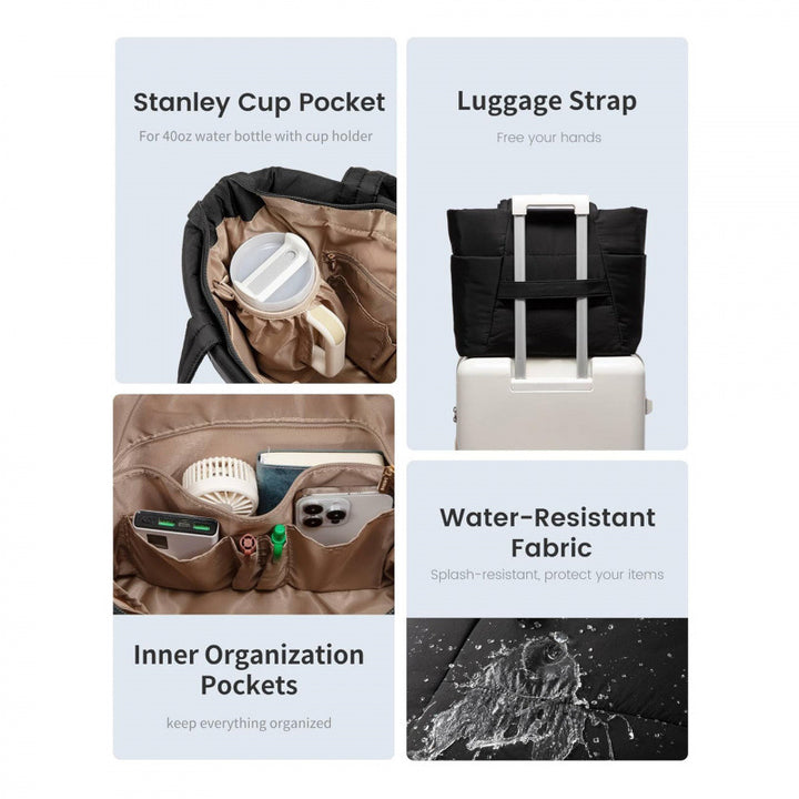 Stylish and Padded Tote Bag Bowlift