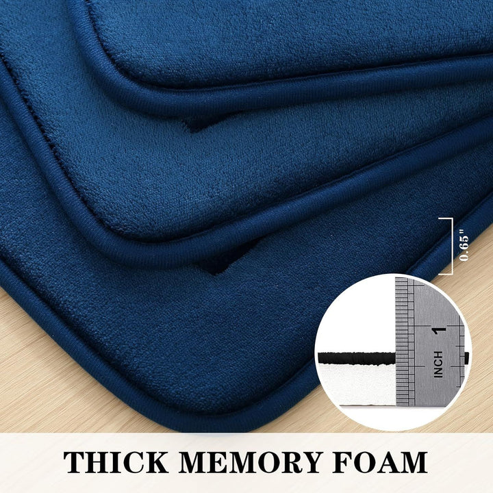 Luxurious Soft Bath Mat Set Bowlift