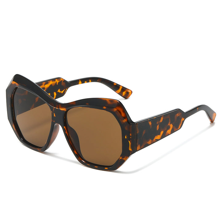 Statement Hexagonal Frame Sunglasses Bowlift