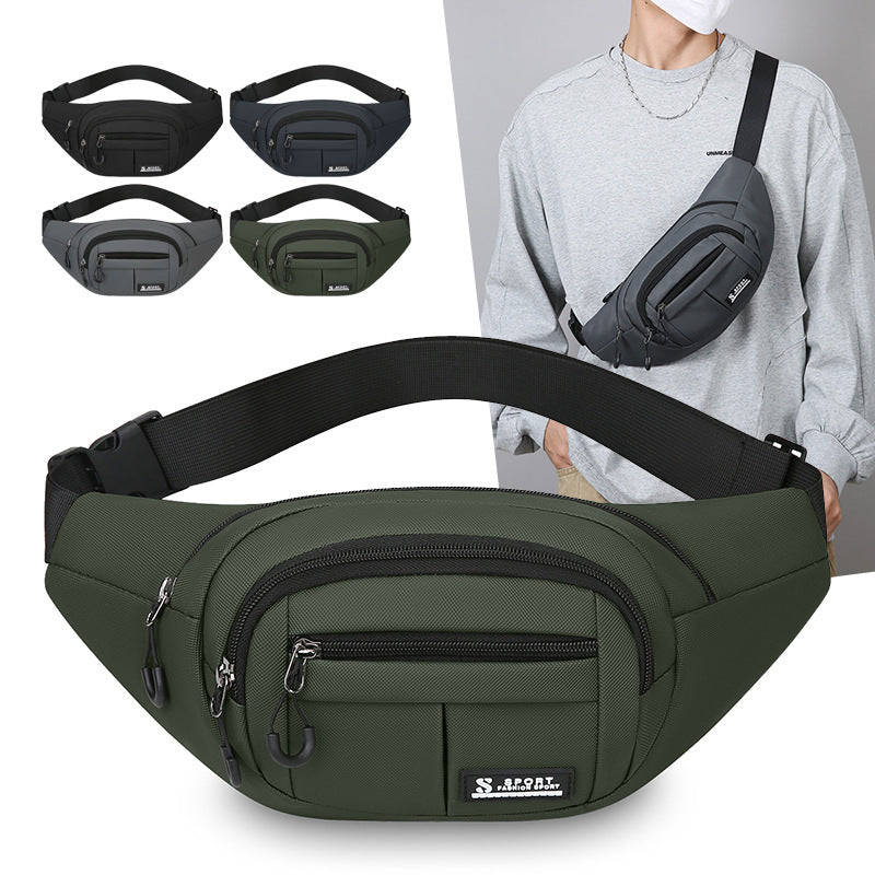 Flexible waist bag with multiple security pockets Bowlift