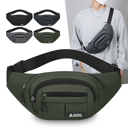 Flexible waist bag with multiple security pockets Bowlift