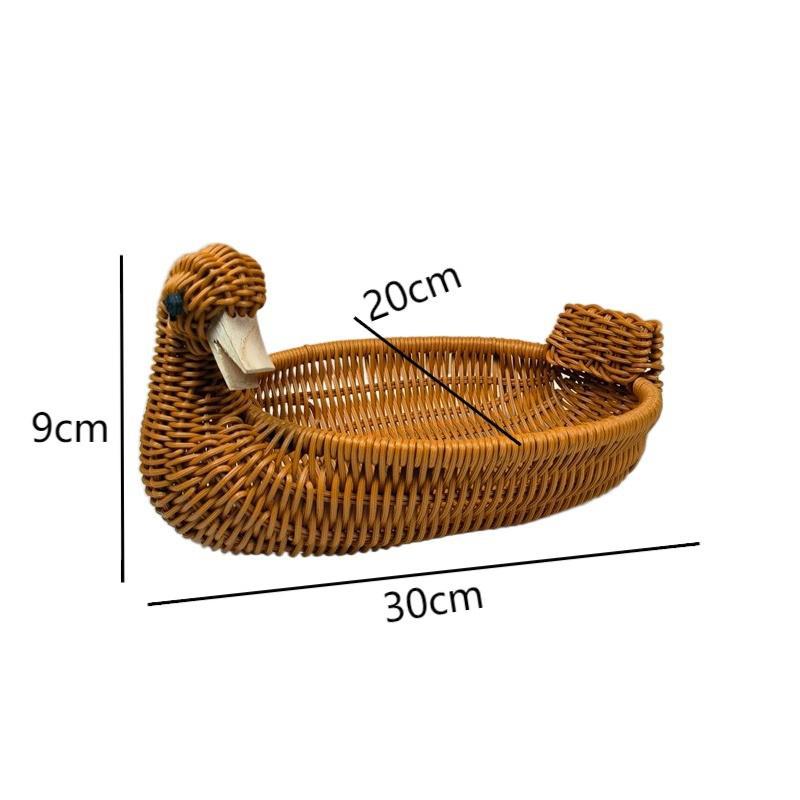 Decorative Duck Woven Bowlift