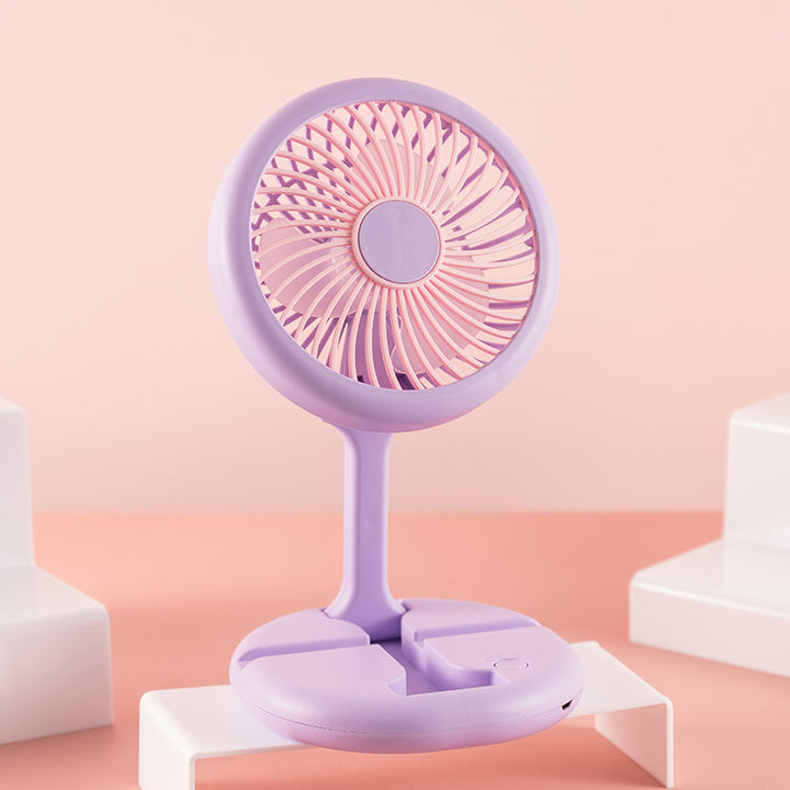 Women Portable Mini Fan with Adjustable Tilt Angle Bowlift