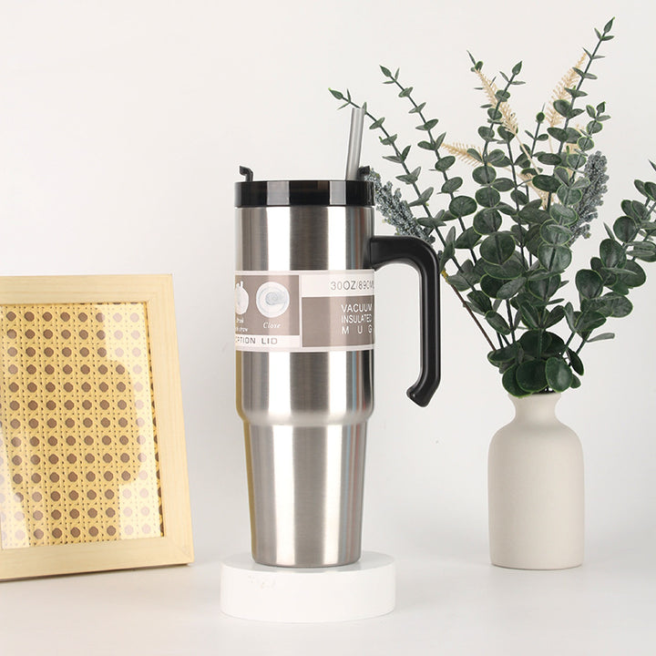Unisex thermos mug with 3-in-1 drinking options Bowlift