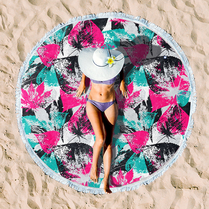 Rundstrand towel with unique sunset design Bowlift