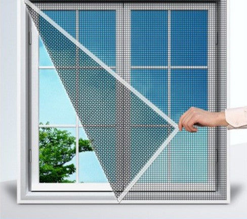 Adjustable Insect Protection Window Screen Bowlift