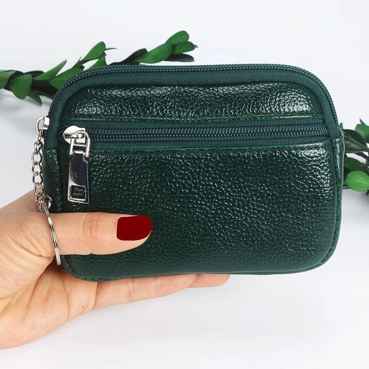 Compact Zippered Cardholder Bowlift