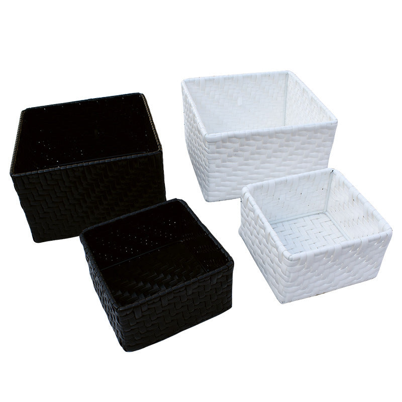 Nested Woven Storage Baskets Set Bowlift