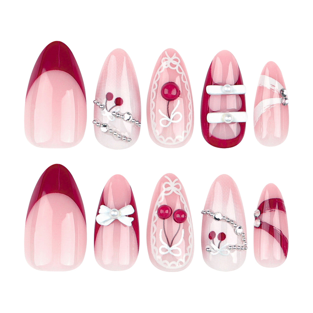 Artfully Designed Nail Extensions with Elegant Details Bowlift