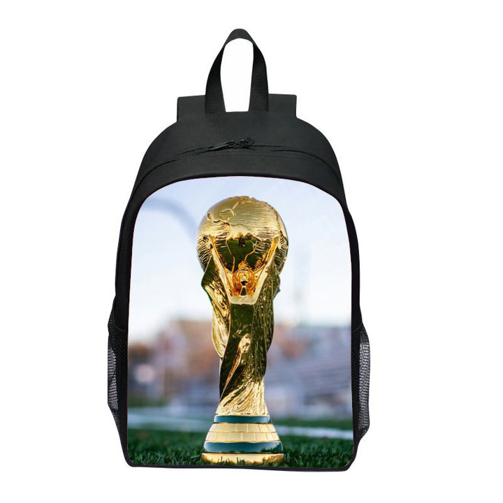 Sporty backpack with Wm trophy design Bowlift