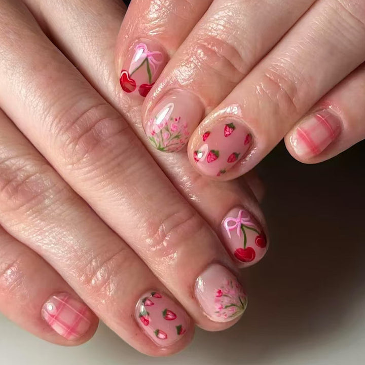 Artistic Cherry Blossom Nail Art Set Bowlift