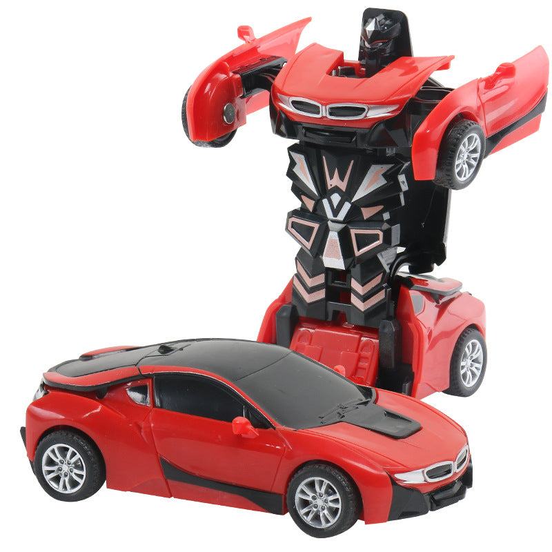 Transforming Racing Robot Car Toy Bowlift