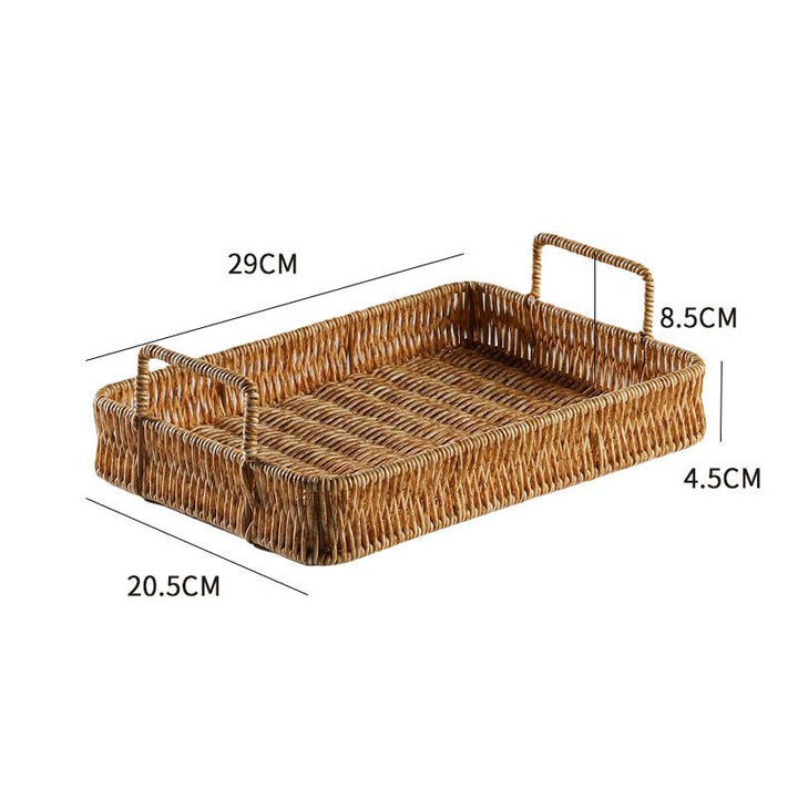 Versatile Woven Storage Tray Bowlift