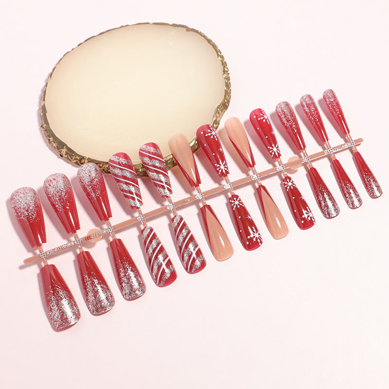 Festive Self-Adhesive Nail Art Set Bowlift