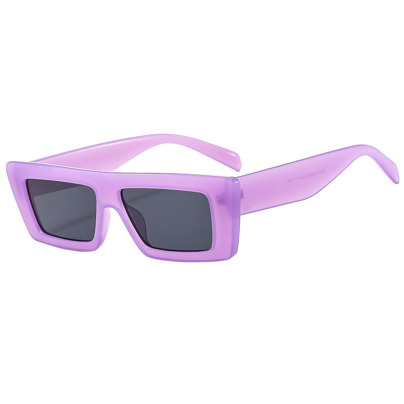 Ladies fashionable rectangular sunglasses in modern design Bowlift