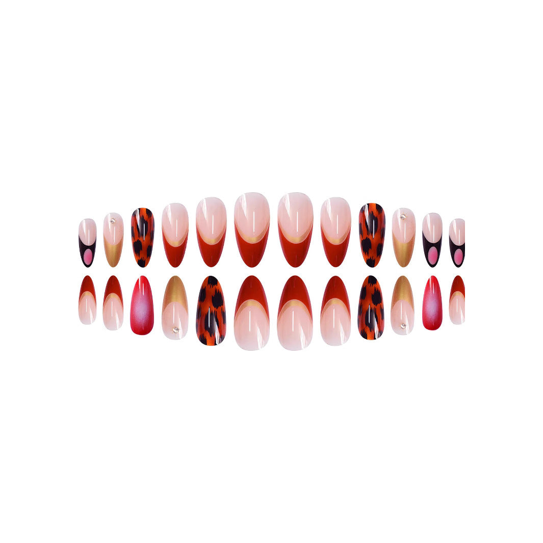 Artistic Stiletto Press-On Nail Designs Bowlift