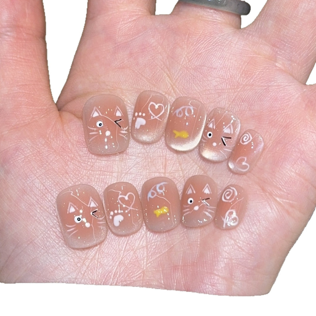 Playful Artificial Nail Design Bowlift