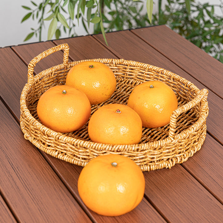 Home Storage Woven Basket Bowlift