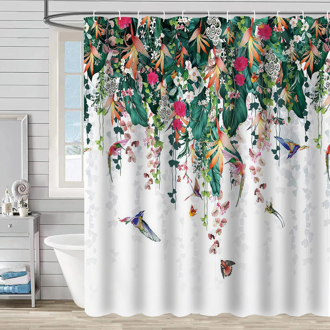Nature-Inspired Shower Curtain Bowlift