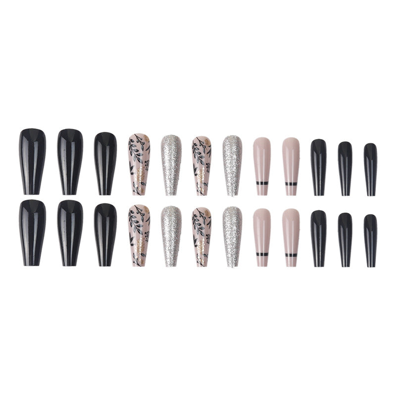 Glamorous Stiletto Press-On Nails Set Bowlift