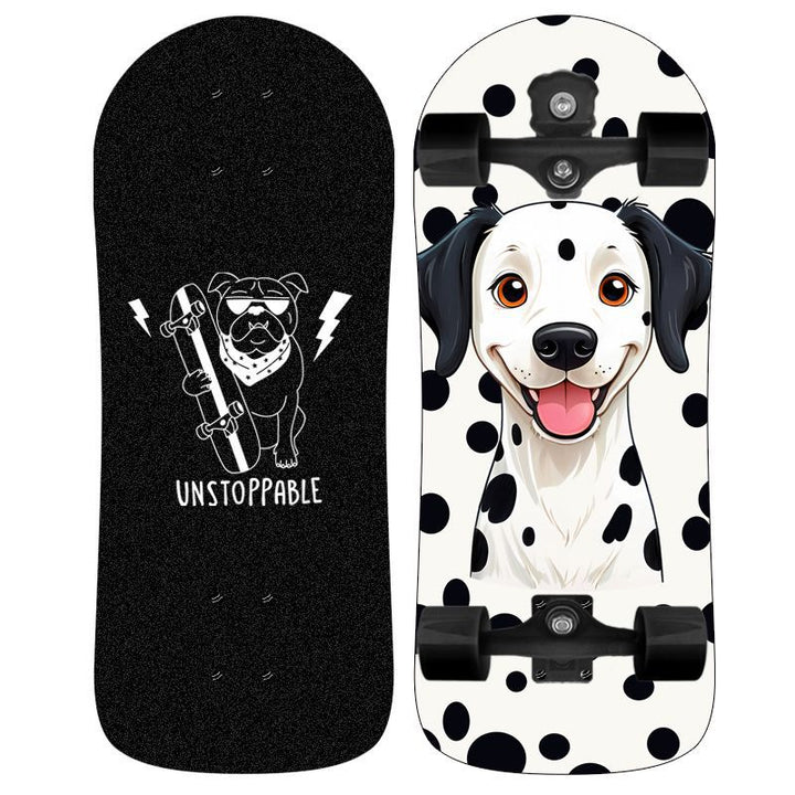 Unicorn-Themed Graphic Skateboard Bowlift