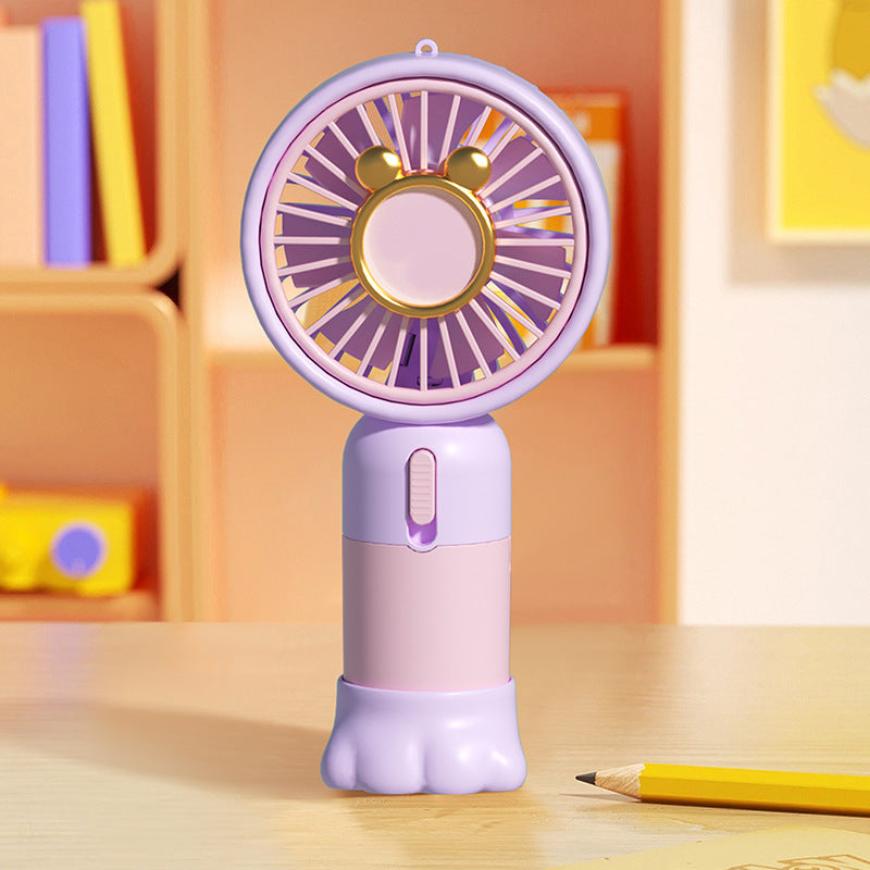 Women's Portable Handheld Fan in Animal Design Bowlift