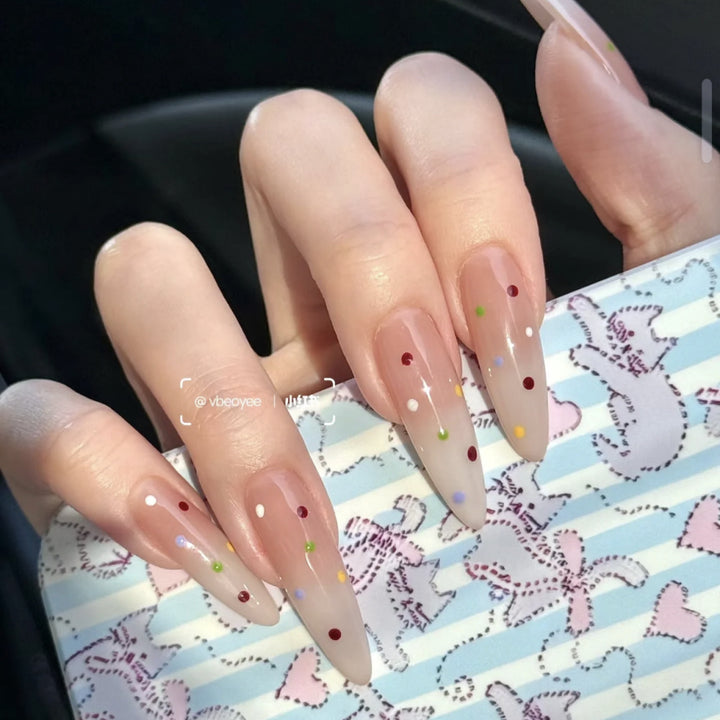 3D Decorative Press-On Nail Set Bowlift