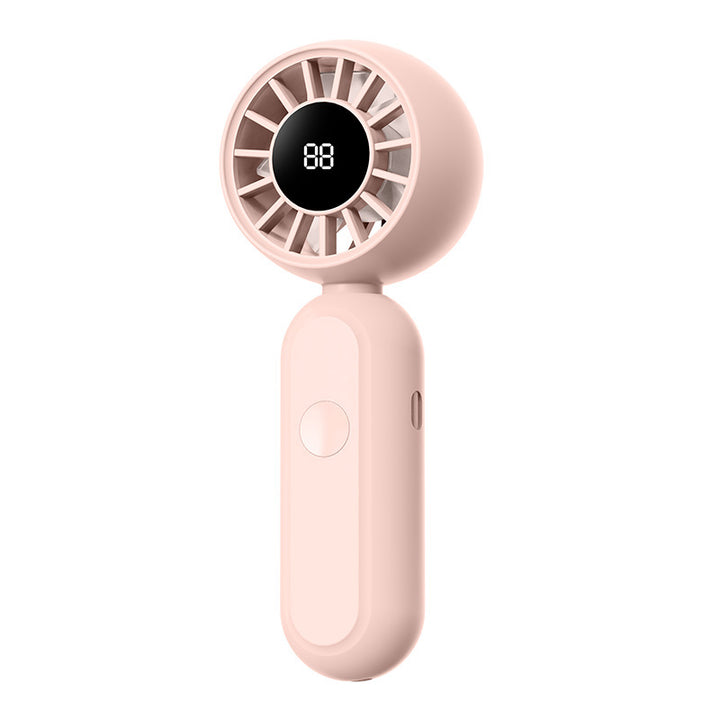 Ladies Portable Hand Fan with Digital Control Bowlift