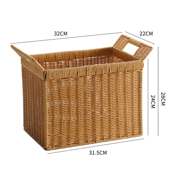 Unisex Versatile Storage Basket with Practical Handling Bowlift