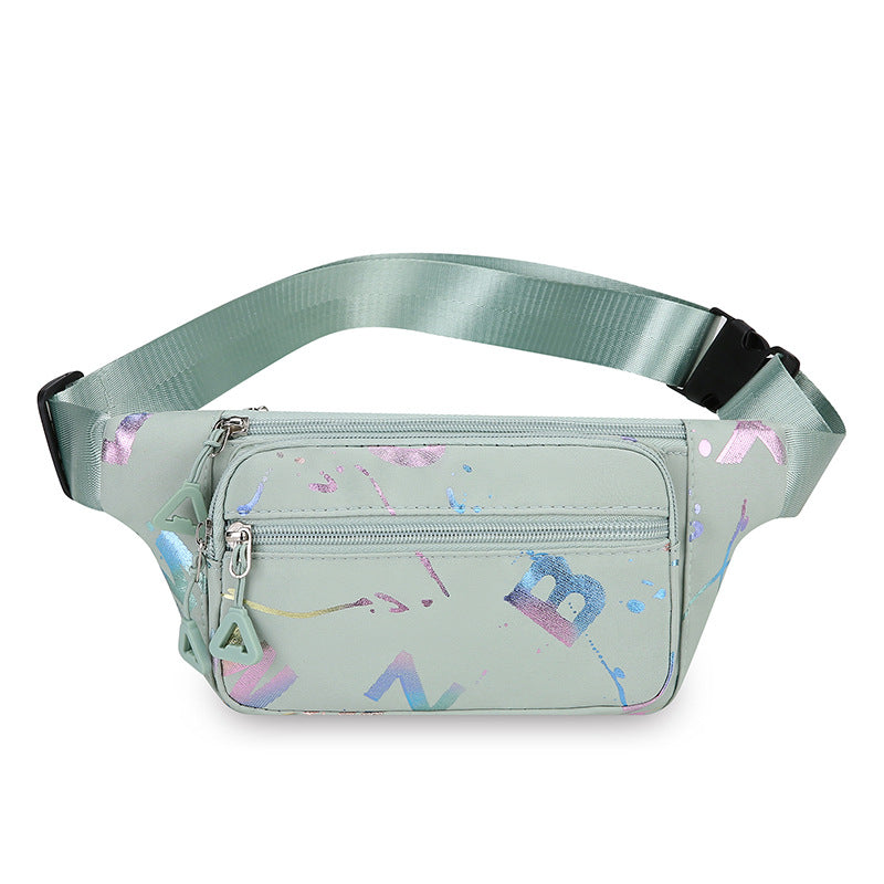 Trendy Graphic Design Waist Bag Bowlift