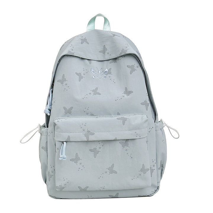 Butterfly Print Lightweight Backpack