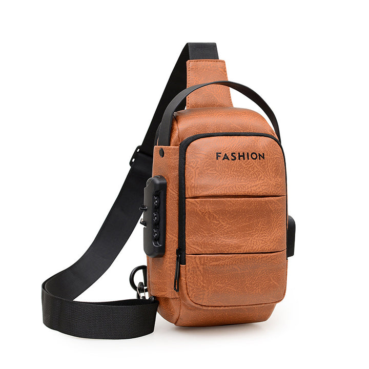 Stylish Crossbody Leather Bag Bowlift