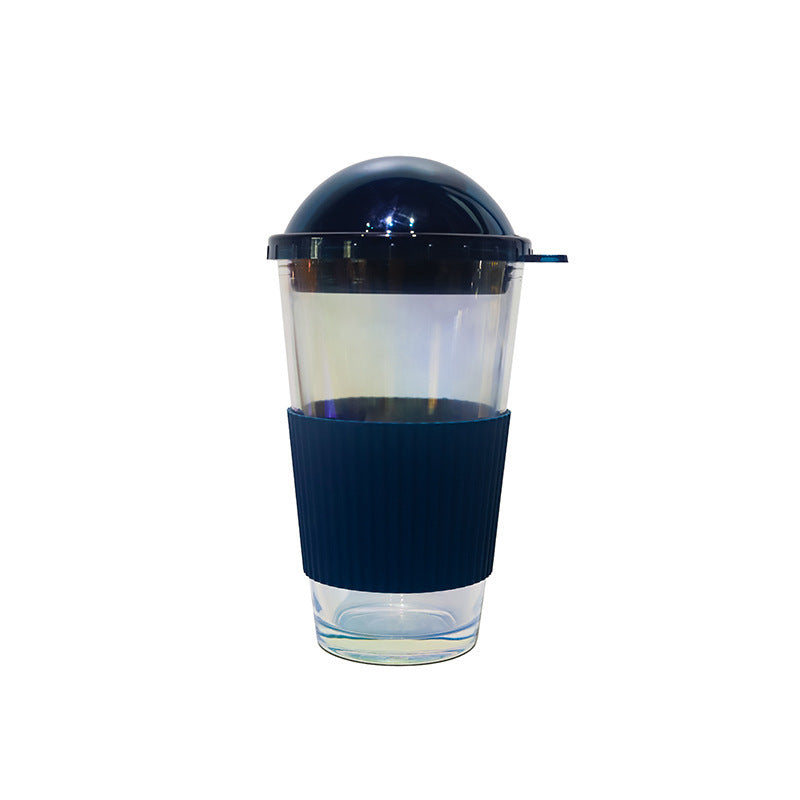Women's creative and insulated reusable drinking cup with safety lid Bowlift