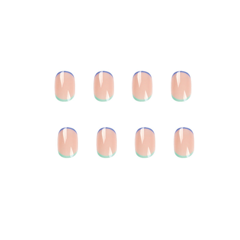 Artistic Nail Art with Creative French Tips Bowlift