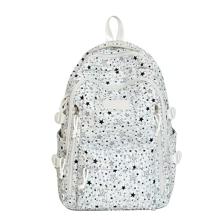 Star-Patterned Multi-Functional Backpack Bowlift