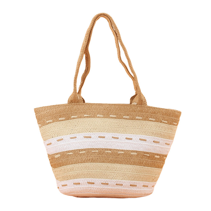 Basket bag with structured design and sturdy carrying handles Bowlift