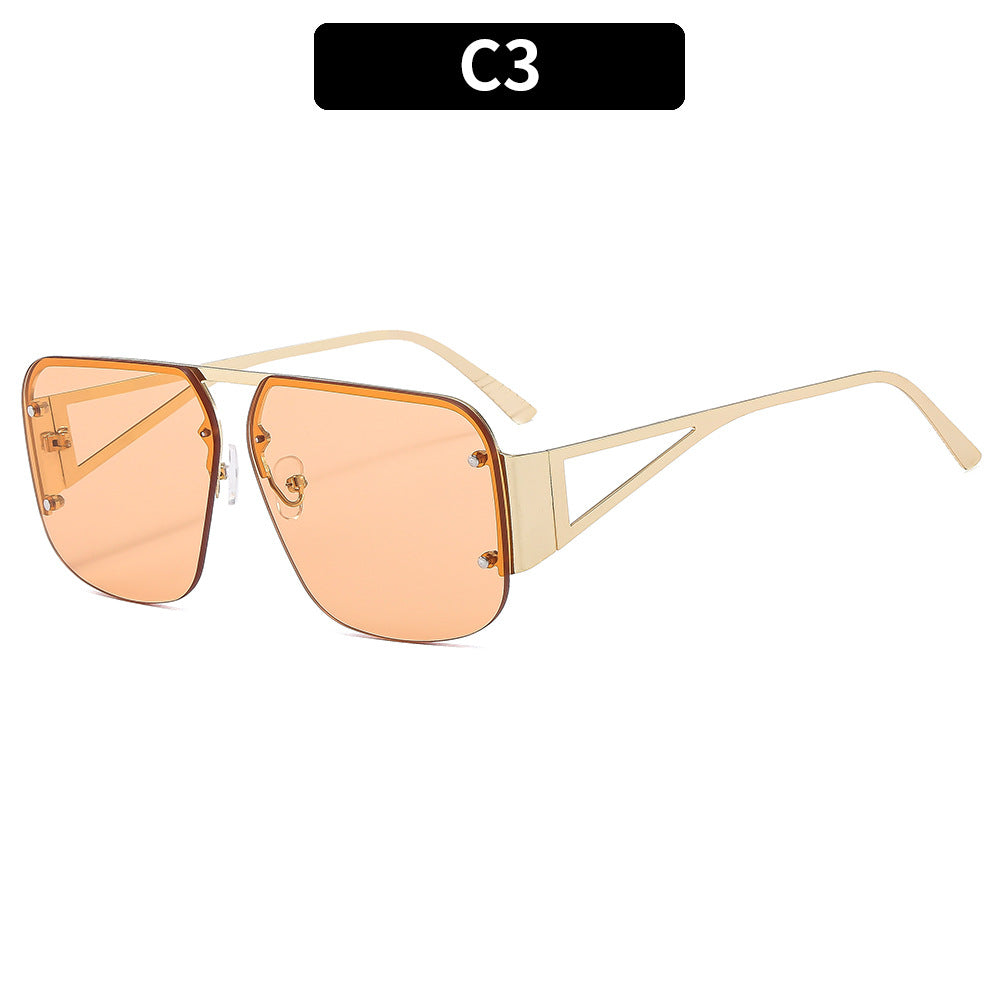 Geometric Angular Square Sunglasses