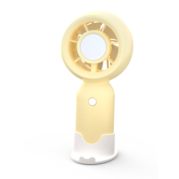 Compact Rechargeable Handheld Cooling Fan Bowlift