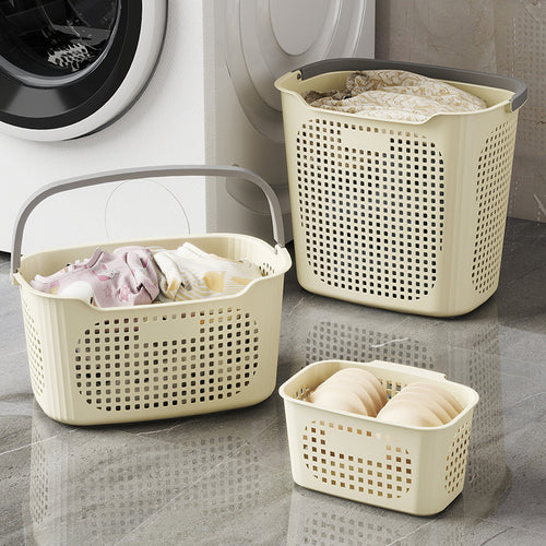 Women's Storage Basket with Practical Handles Bowlift