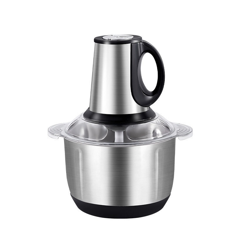 Compact Stainless-Steel Electric Food Chopper & Mini Processor Bowlift